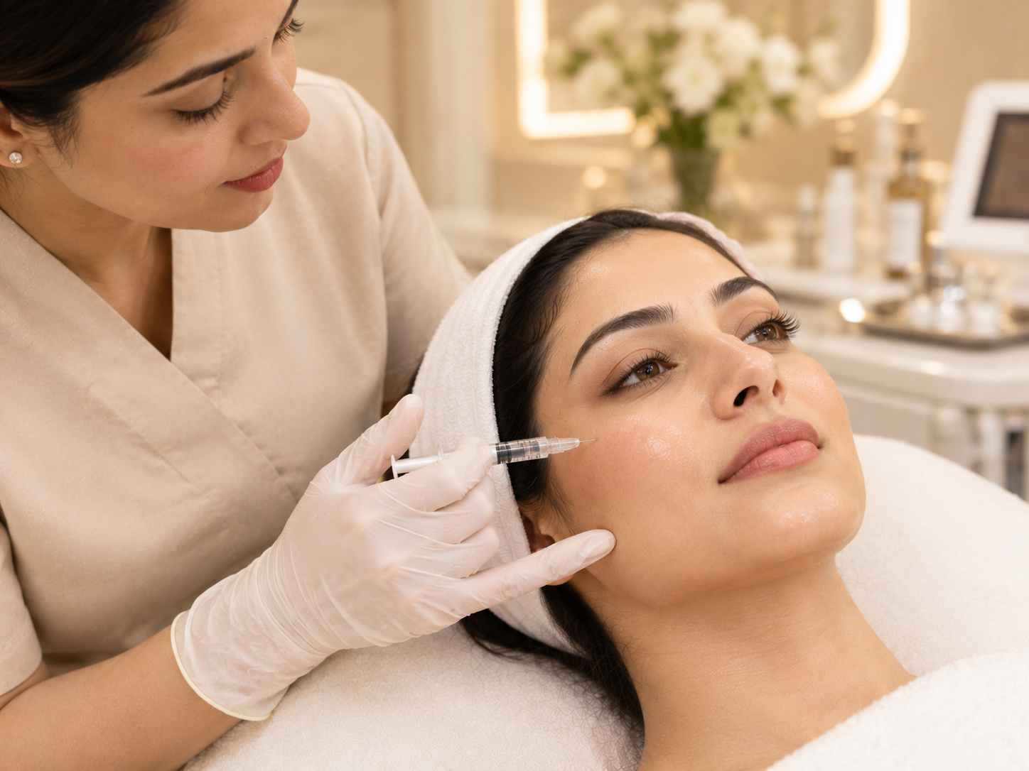 Skin booster treatment for dull skin